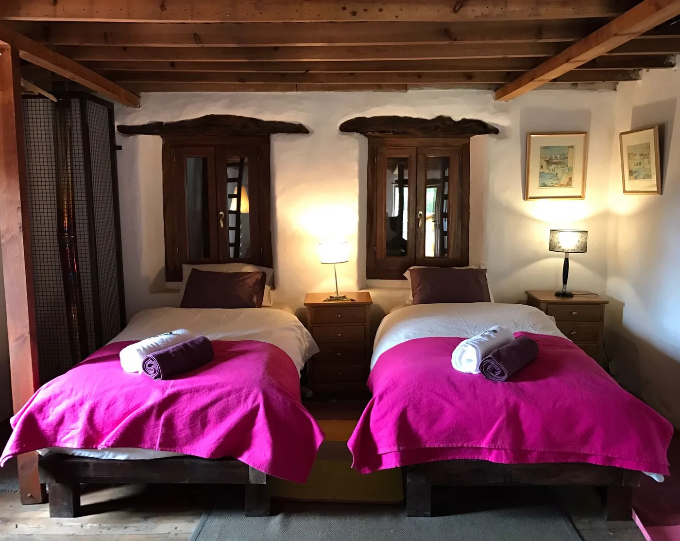 Zweibettzimmer im Schieferhaus